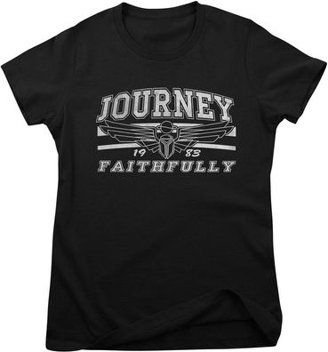 Journey Damen T-Shirt 1983-Faithfully Girly Tee PA-5-JOUR002-PAPL2802