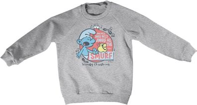 Die Schlümpfe Kinder Pullover Jungle All The Smurf Kids Sweatshirt