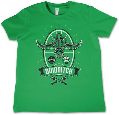 Harry Potter Kinder T-Shirt Quidditch Patch Kids Tee WB-12-HP1212-DTF599