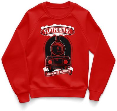 Harry Potter Kinder Pullover-Paltform 9 3/4 Patch Kids Sweatshirt WB-31-HP1213-DTF600