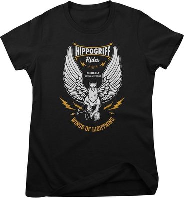 Harry Potter Damen T-Shirt Hippogriff Rider Girly Tee WB-5-HP015