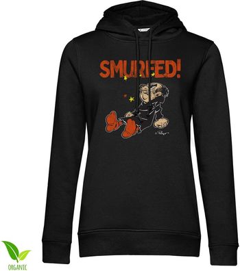 Die Schlümpfe Damen Hoodie Gargamel-Smurfed Girly RB-57-SMF004