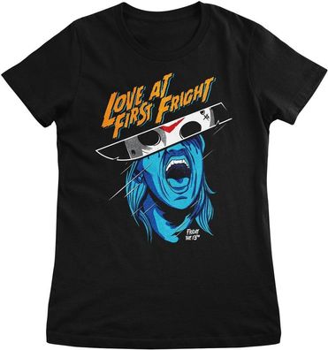 Friday the 13th Damen T-Shirt Love At First Fright Girly Tee WB-5-F13TH012