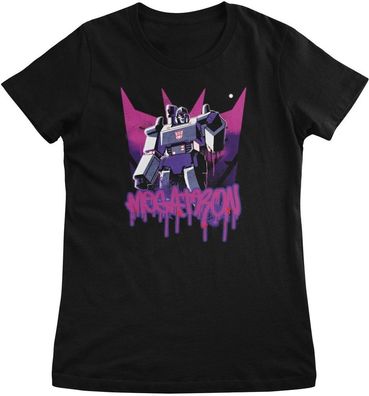 Transformers Damen T-Shirt Megatron Graffiti Girly Tee HSB-5-TF1029