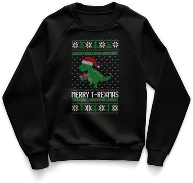 Hybris Kinder Pullover Merry T-Rexmas Kids Sweatshirt SH-31-1670-DTF611