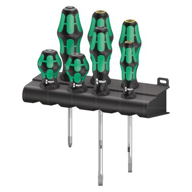 WERA Kraftform 300/7 MIX 2 1 STK 7-TEILIG Schraubendreher-Set Handwerkzeug