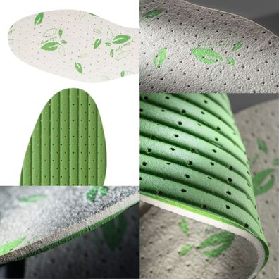 pedag Aloe Vera Einlegesehle, Polstersohle mit Latex + Mikrofaser