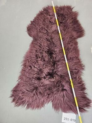 Echtes Öko Schaffell gefärbt Unikat 255-010