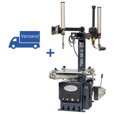 Twin Busch ® Profi Reifenmontiermaschine mit Hilfsarm - TWX-98-G - inkl. Versand (DE)