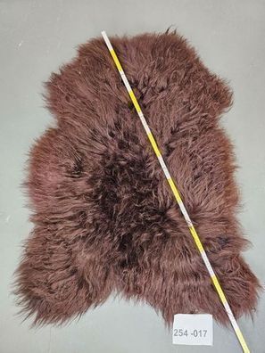 Echtes Öko Schaffell gefärbt Unikat 254-017