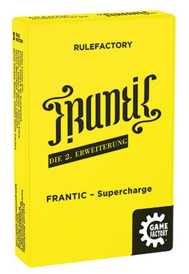 Frantic | Supercharge - Erweiterung