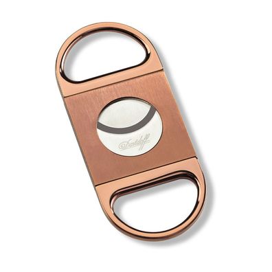 Davidoff Doppelklingen-Cutter Edelstahl gebürstet Roségold