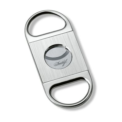 Davidoff Doppelklingen-Cutter Edelstahl gebürstet