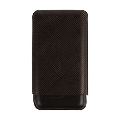 Davidoff Etui XL-3 Leder braun Blatt