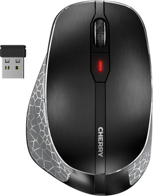 CHERRY MW 8C ERGO, Kabellose Maus Mit Ergonomischer Daumenauflage Für Rechtshänder, V