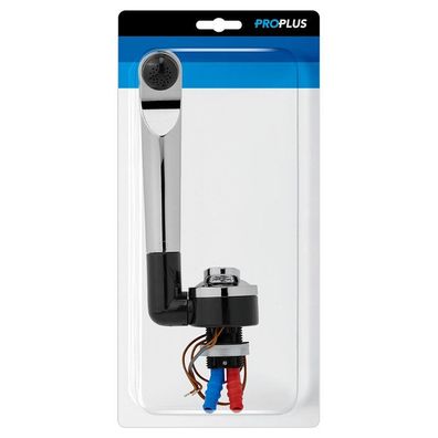 Mischbatterie Keramik Deluxe Ø27 mm chrom/schwarz im Blister