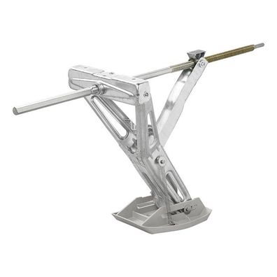 Ausdrehstütze 1000kg 605x280mm H:470mm inkl. Stützplatte und erweitertem Nivelliermec
