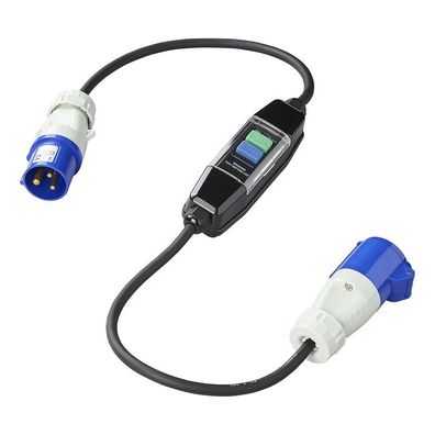 Adapterkabel 120cm 3x1,5mm² CEE + Fehlerstromschutzschalter