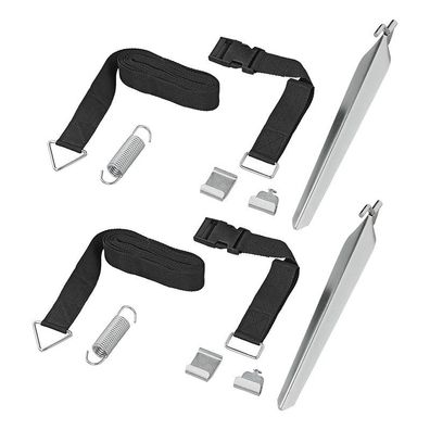 Sturm-Abspannset 2x 3 m mit Schnellverschluss 2x 50 cm