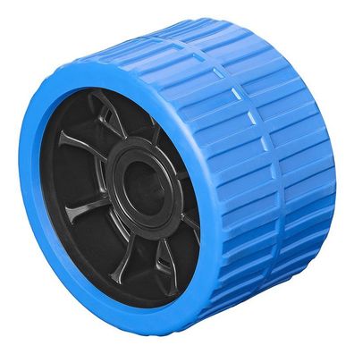 Seitenrolle PE blau