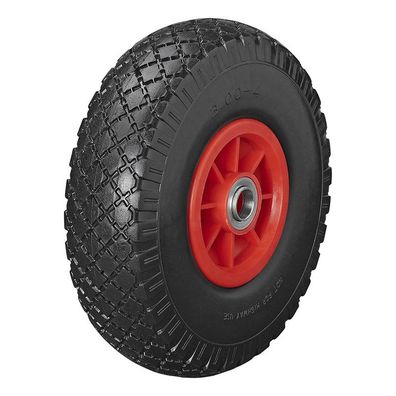 Ersatzrad für Stützrad Kunststoff-Felge mit PU-Reifen 260x85mm