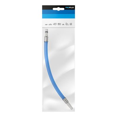Flexibler Schlauchanschluss 25 cm blau im Polybeutel