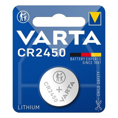 Varta Lithium CR2450 Knopfbatterie 3V im Blister