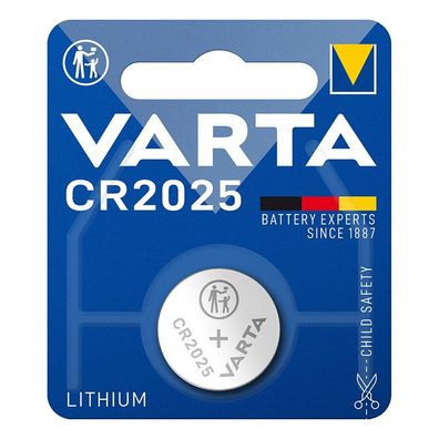Varta Lithium CR2025 Knopfbatterie 3V im Blister