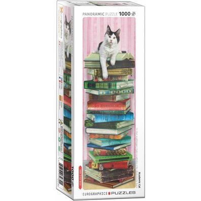 Eurographics Vertikalpuzzle Akademische Katze 1000 Teile