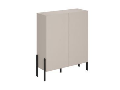 Jukon 42 Kommode Highboard in Kaschmir – Modernes Design mit Stauraum