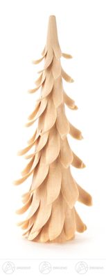 Spiralbaum natur Höhe = 13cm NEU Erzgebirge Holzbaum Dekobaum