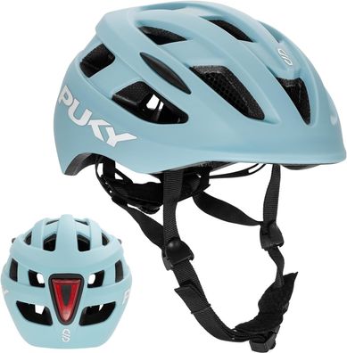PUKY Helmet | Kinder Fahrradhelm M: 54-58cm | Leichtgewicht 220g | Maximaler Schutz