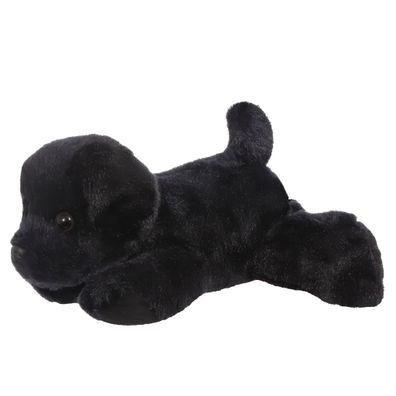 Mini Flopsies Blackie Black Labrador 8In/20cm