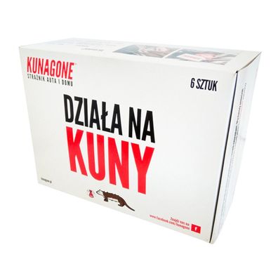 Marderabwehr für Haus und Auto 6 Stück Kunagone