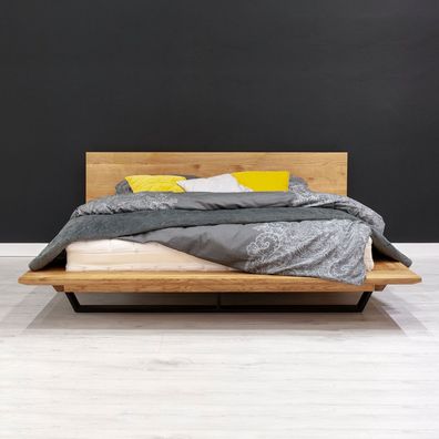 Loft-Bett Nova aus Massivholz Eiche