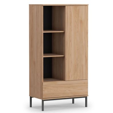 AX LIVING Bücherregal Modern Queba QT03 ? 70 cm Breite, Design Hikora