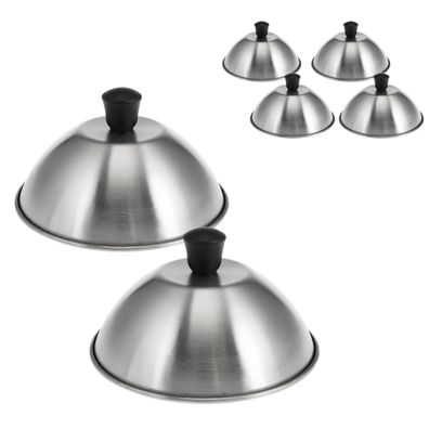 bremermann Burgerhauben-Set / je 16 cm / Grillhaube Schmelzglocke