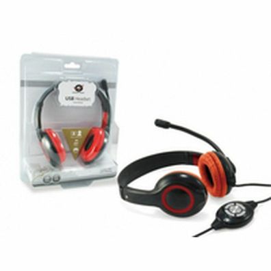 Conceptronic Headset USB 2m Kabel, ikro, nt. Bed. Stereo rt