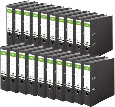 Original DINOR Ordner-Wolkenmarmor-Recycling - Made in Germany. 20er Pack 8 cm breit