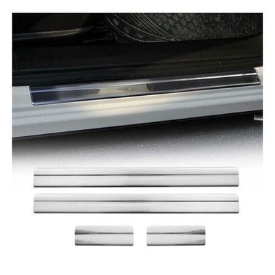 Einstiegsleisten Türschweller für Nissan Qashqai J10 2006-2014 Edelstahl 4x