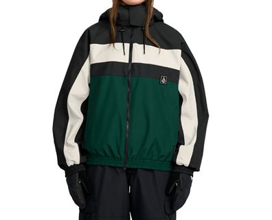 VOLCOM Women Snow Jacke Dlm black green