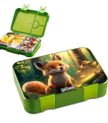 Jarlson® Brotdose für Kinder mit 6 Fächern TONI - Lunchbox