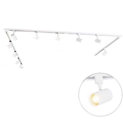 QAZQA Schienensystem-Sets Iconic jeana 476 cm