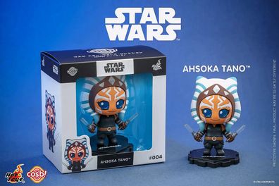 Hot Toys Cosbi Star Wars Ahsoka Tano Bobble Head Figur 004 - 9 cm Groß