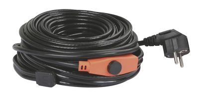 Frostschutz Heizleitung 8m 128W Thermostat 230V