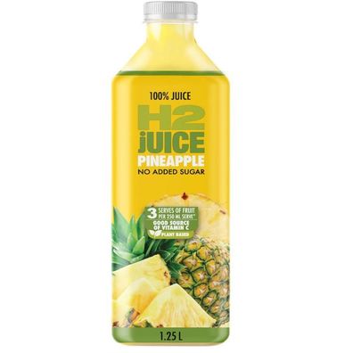 H2juice Pineapple Juice Ananas 1250 ml