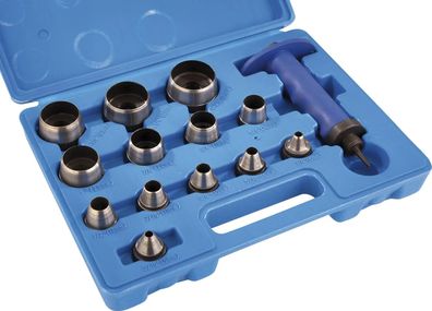 Locheisen Satz 14-teilig