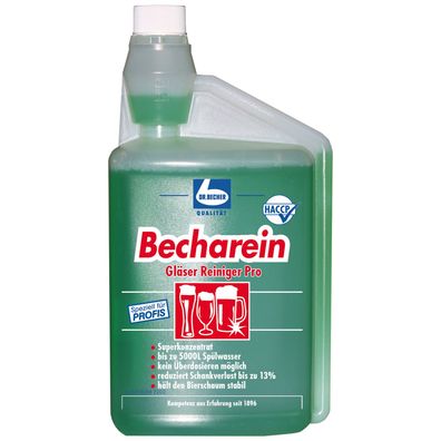 Dr. Becher Becharein Gläser Reiniger Pro - 1 Liter