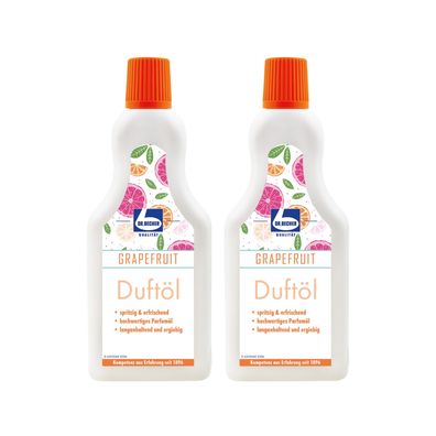 Dr. Becher Duftöl Grapefruit 2x 500 ml Raumduft Parfümöl Lufterfrischer