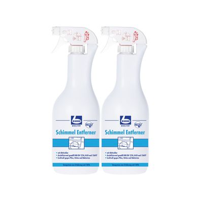 Dr. Becher Schimmel Entferner 2x1 l Schimmelreiniger Bad Keller